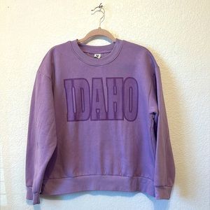 Idaho Purple Crew Sweatshirt